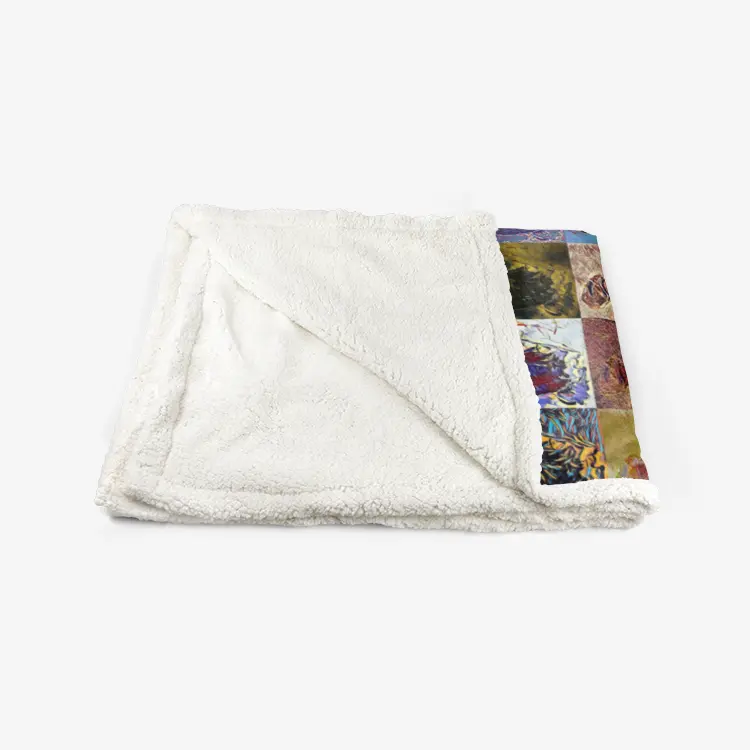 50"x60" Double-sided super soft plush blanket - Encore - Marie Cassat Printy6