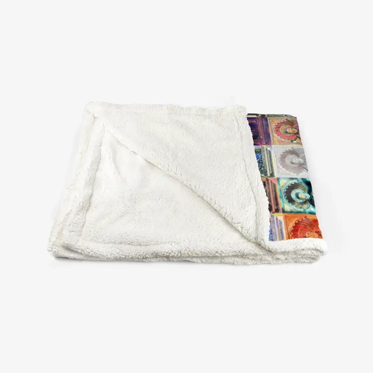 50"x60" Double-sided super soft plush blanket - Encore - Santa Monica Printy6