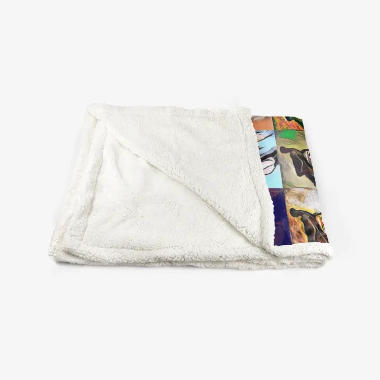 50"x60" Double-sided super soft plush blanket - School of painting - Johannes Vermeer Printy6