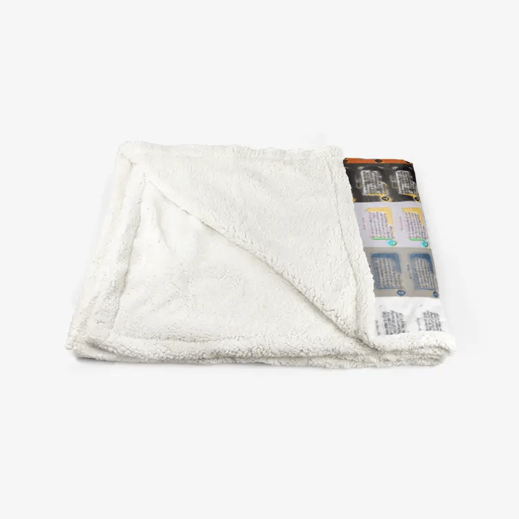 50"x60" Double-sided super soft plush blanket - The show must go on - 0:00 Printy6
