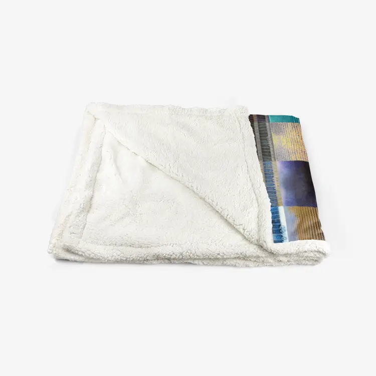 50"x60" Double-sided super soft plush blanket - The show must go on - 10100 Printy6