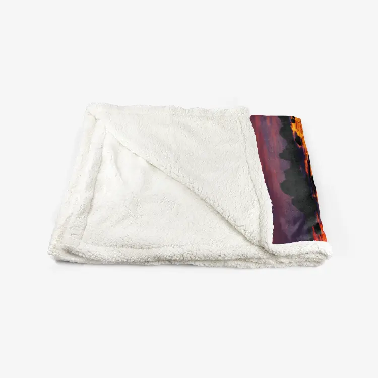 60"x78" Double-Sided Super Soft Plush Blanket - Thagmatography - Landscape 101 - Topanga Canyon beach Printy6