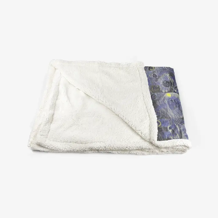 60"x78" Double-sided super soft plush blanket - Club 99 Printy6