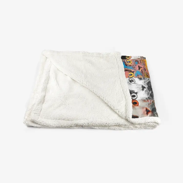 60"x78" Double-sided super soft plush blanket - Club 99 Printy6