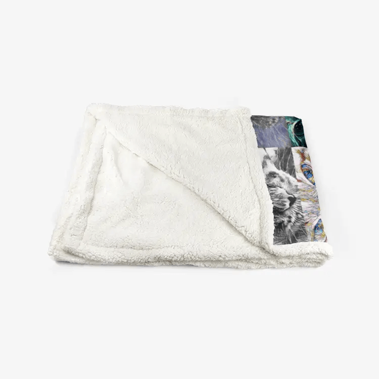 60"x78" Double-sided super soft plush blanket - Club 99 Printy6