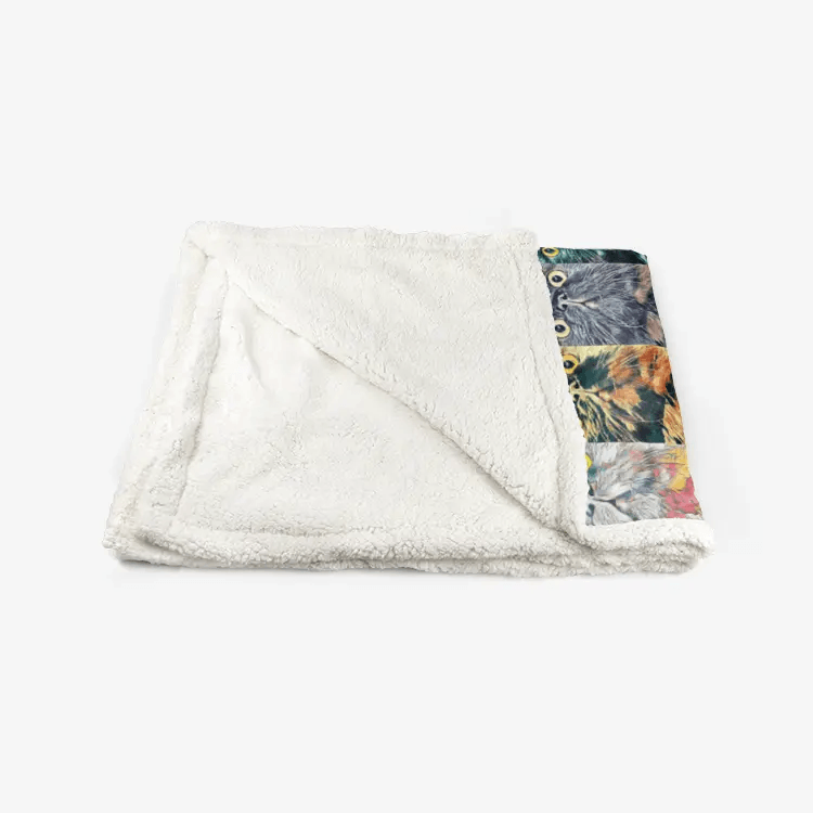 60"x78" Double-sided super soft plush blanket - Club 99 Printy6