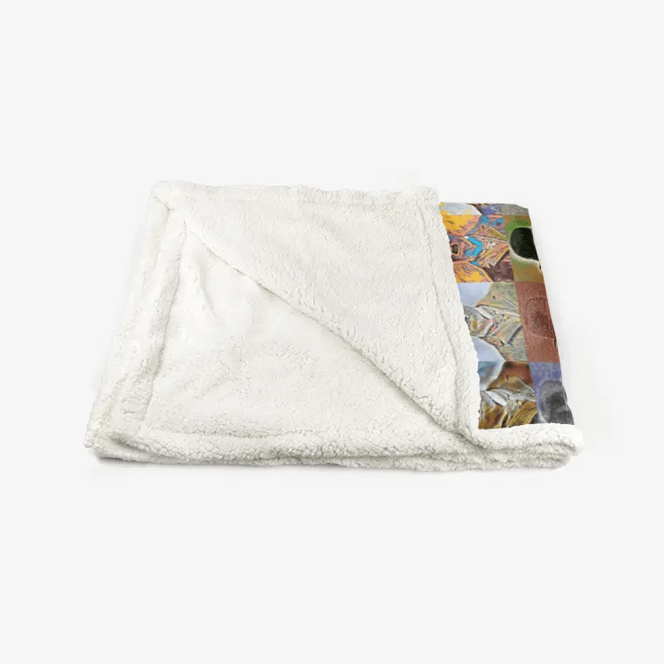 60"x78" Double-sided super soft plush blanket - Encore - Charlie Chaplin Printy6