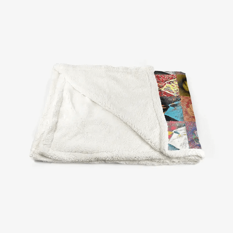 60"x78" Double-sided super soft plush blanket - Encore - Georges Seurat Printy6