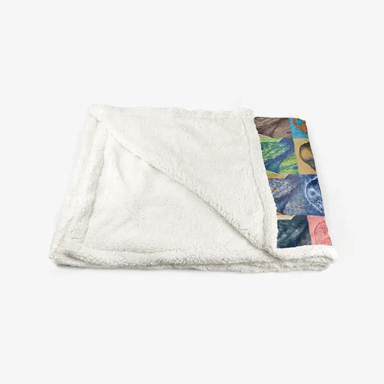 60"x78" Double-sided super soft plush blanket - Encore - Guido D'Arezzo Printy6