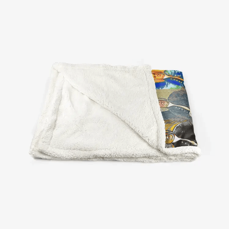 60"x78" Double-sided super soft plush blanket - Encore - Johann Sebastian Bach Printy6