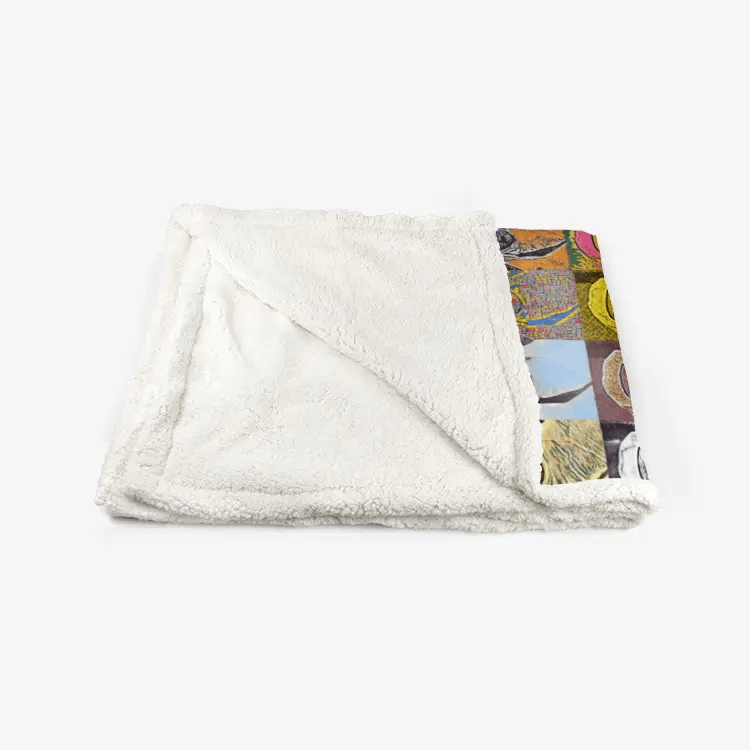 60"x78" Double-sided super soft plush blanket - Encore - King Mohamed V Printy6