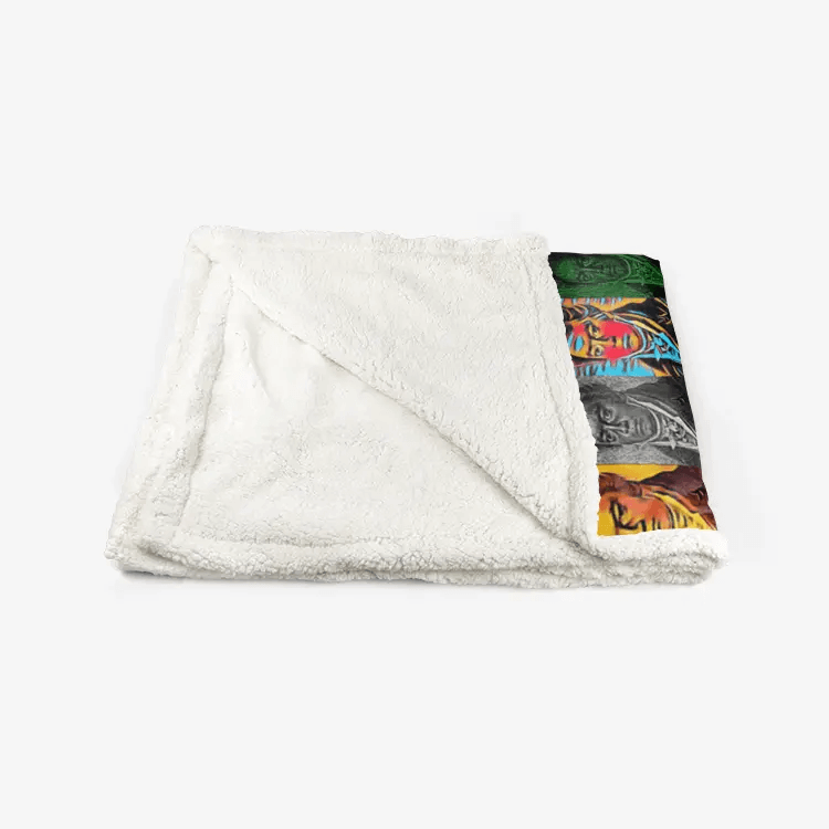 60"x78" Double-sided super soft plush blanket - Encore - Ludwig Van Beethoven Printy6