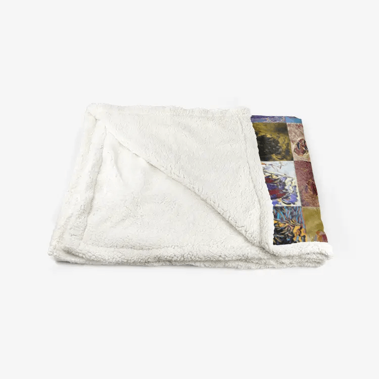 60"x78" Double-sided super soft plush blanket - Encore - Marie Cassat Printy6