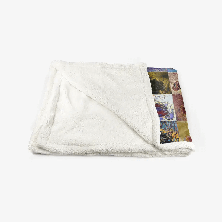 60"x78" Double-sided super soft plush blanket - Encore - Marie Cassat Printy6