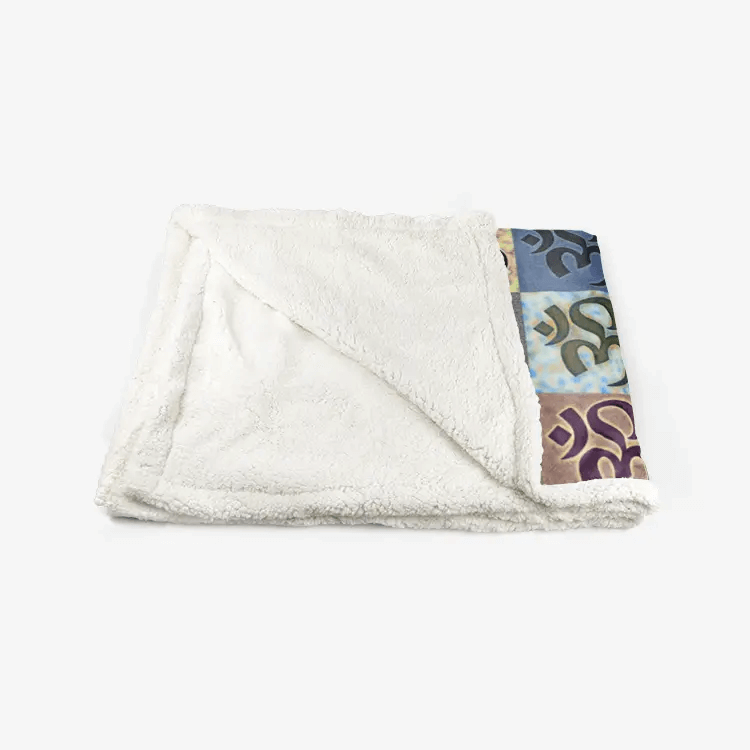 60"x78" Double-sided super soft plush blanket - Encore - Om Printy6