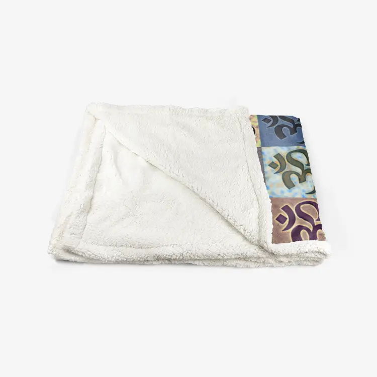 60"x78" Double-sided super soft plush blanket - Encore - Om Printy6