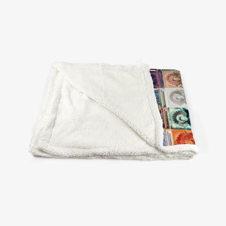 60"x78" Double-sided super soft plush blanket - Encore - Santa Monica Printy6