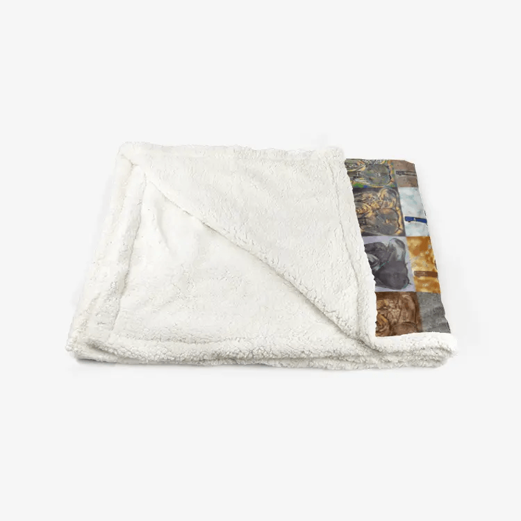 60"x78" Double-sided super soft plush blanket - Encore - Tansen Printy6