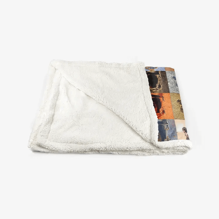 60"x78" Double-sided super soft plush blanket - Friend Printy6