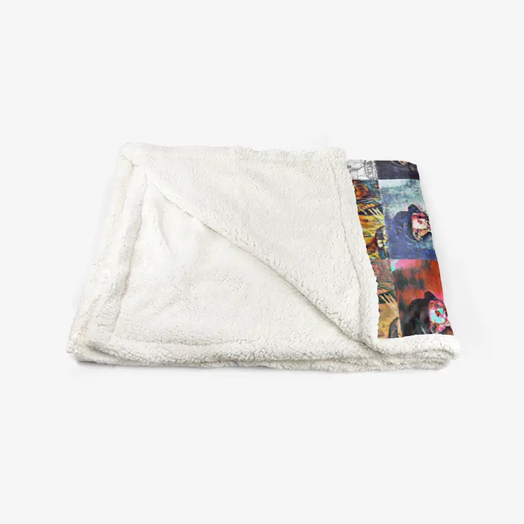 60"x78" Double-sided super soft plush blanket - School of painting - Edouard Manet Printy6