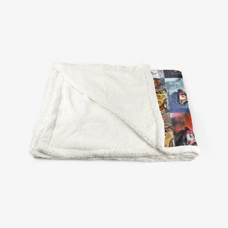 60"x78" Double-sided super soft plush blanket - School of painting - Edouard Manet Printy6