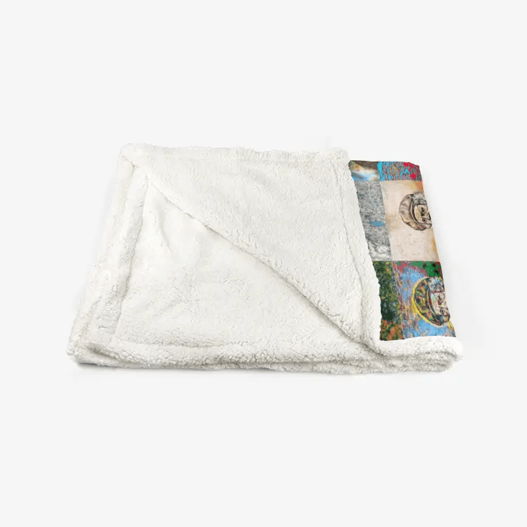 60"x78" Double-sided super soft plush blanket - School of painting - Rembrandt Van Rijn Printy6