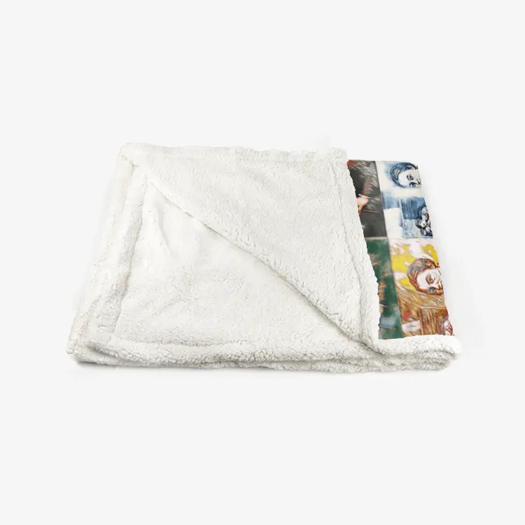 60"x78" Double-sided super soft plush blanket - School of painting - Sofonisba Anguissola Printy6