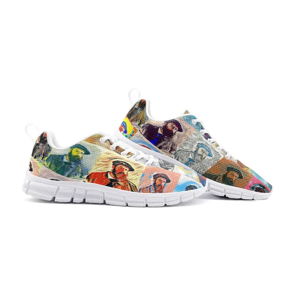 Athletic sneakers - School of painting - Claude Monet Printy6