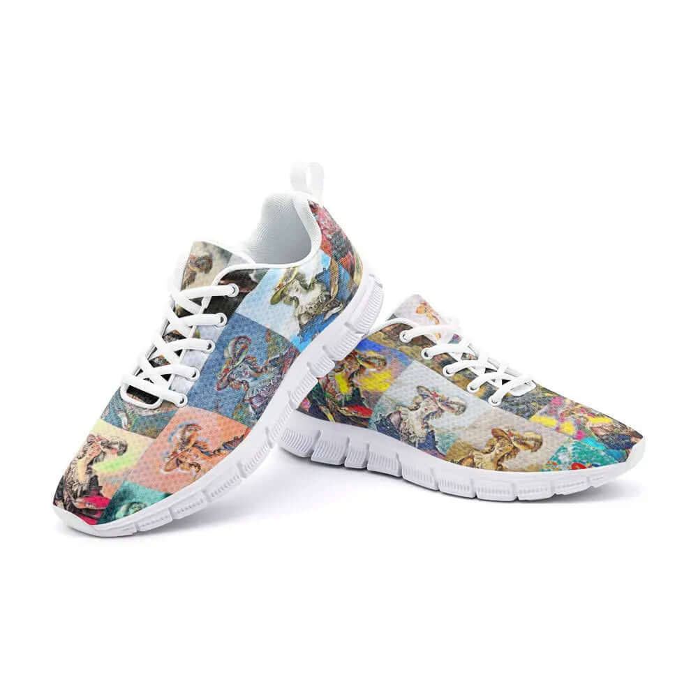 Athletic sneakers - School of painting - Elizabeth Lebrun Printy6