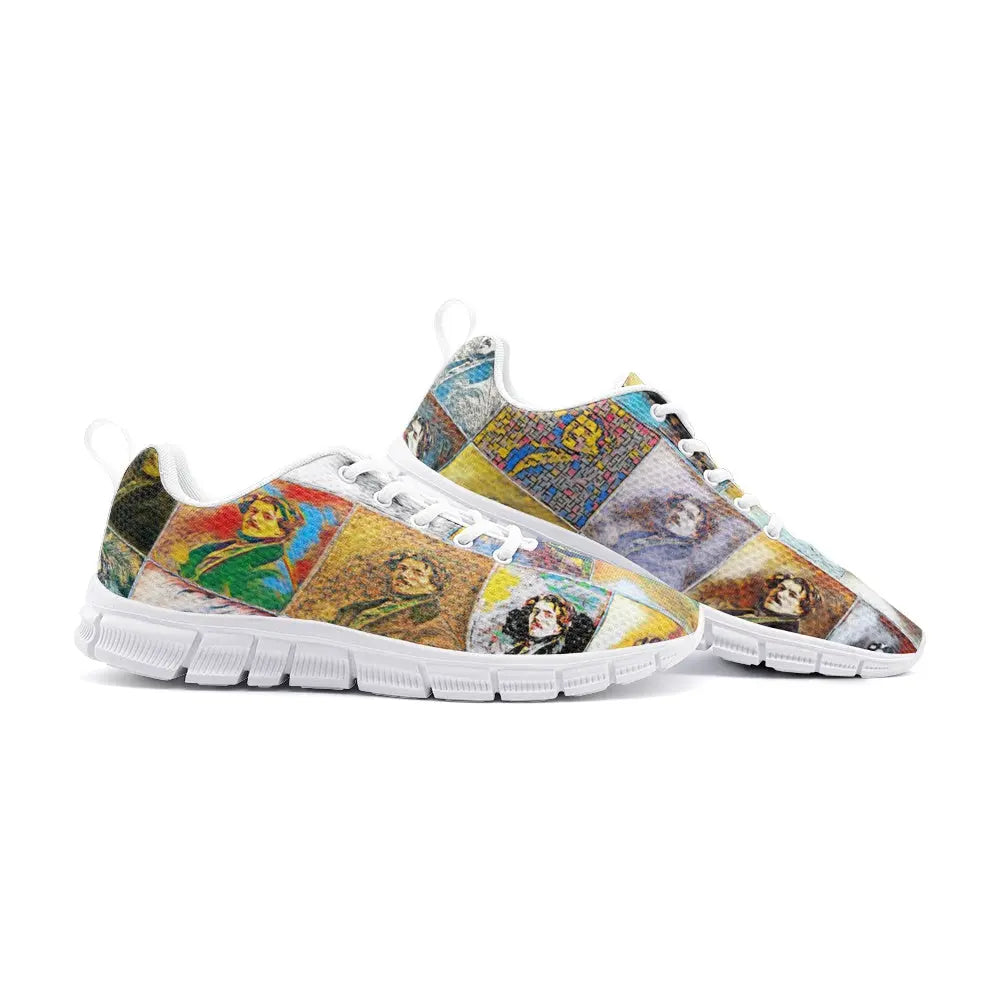 Athletic sneakers - School of painting - Eugene Delacroix Printy6