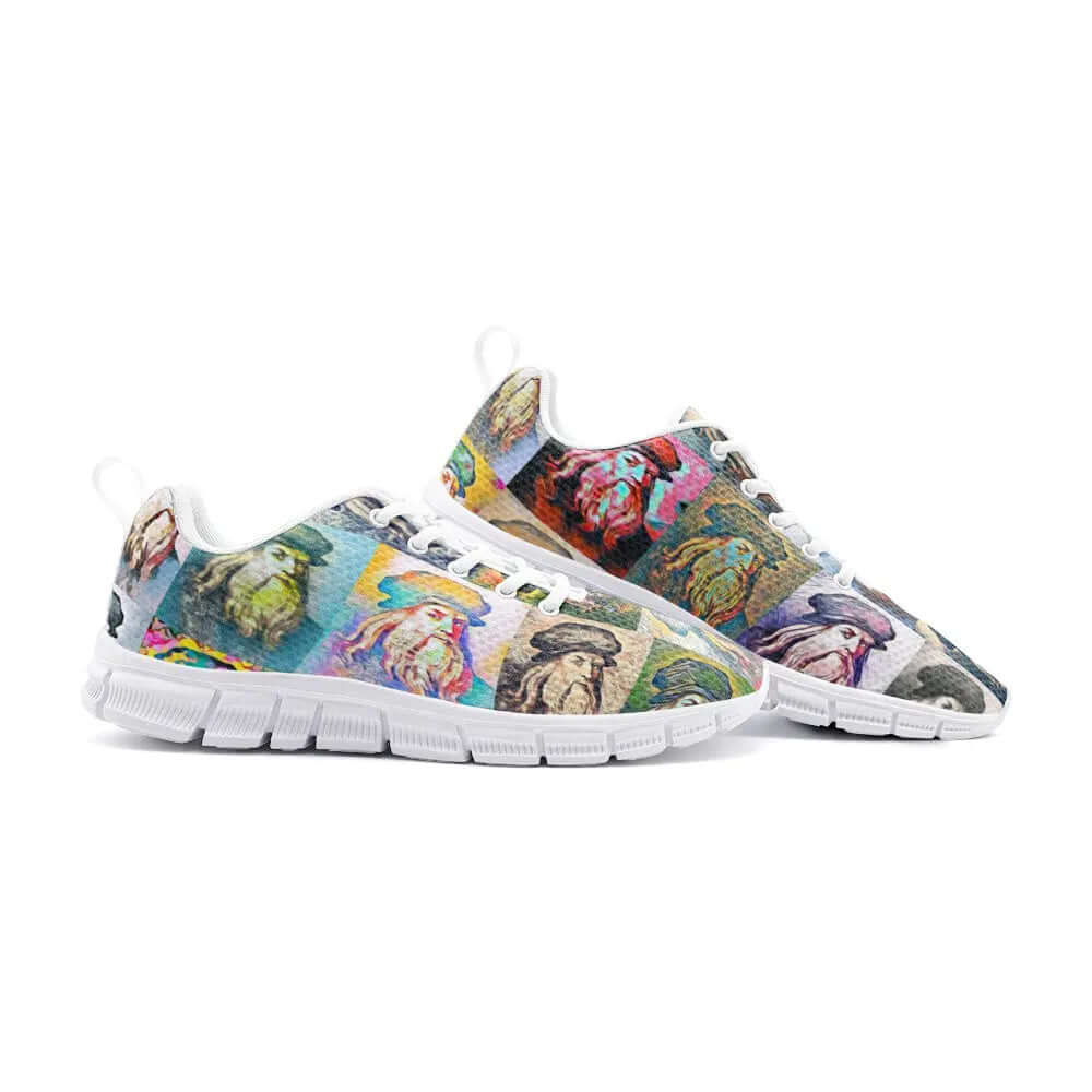Athletic sneakers - School of painting - Leonardo Da Vinci Printy6