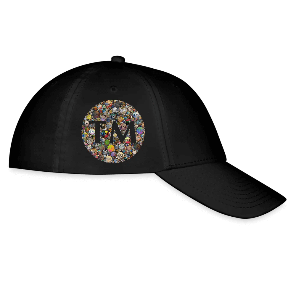 Baseball Cap - The Merch by SIMA Visual Arts - black