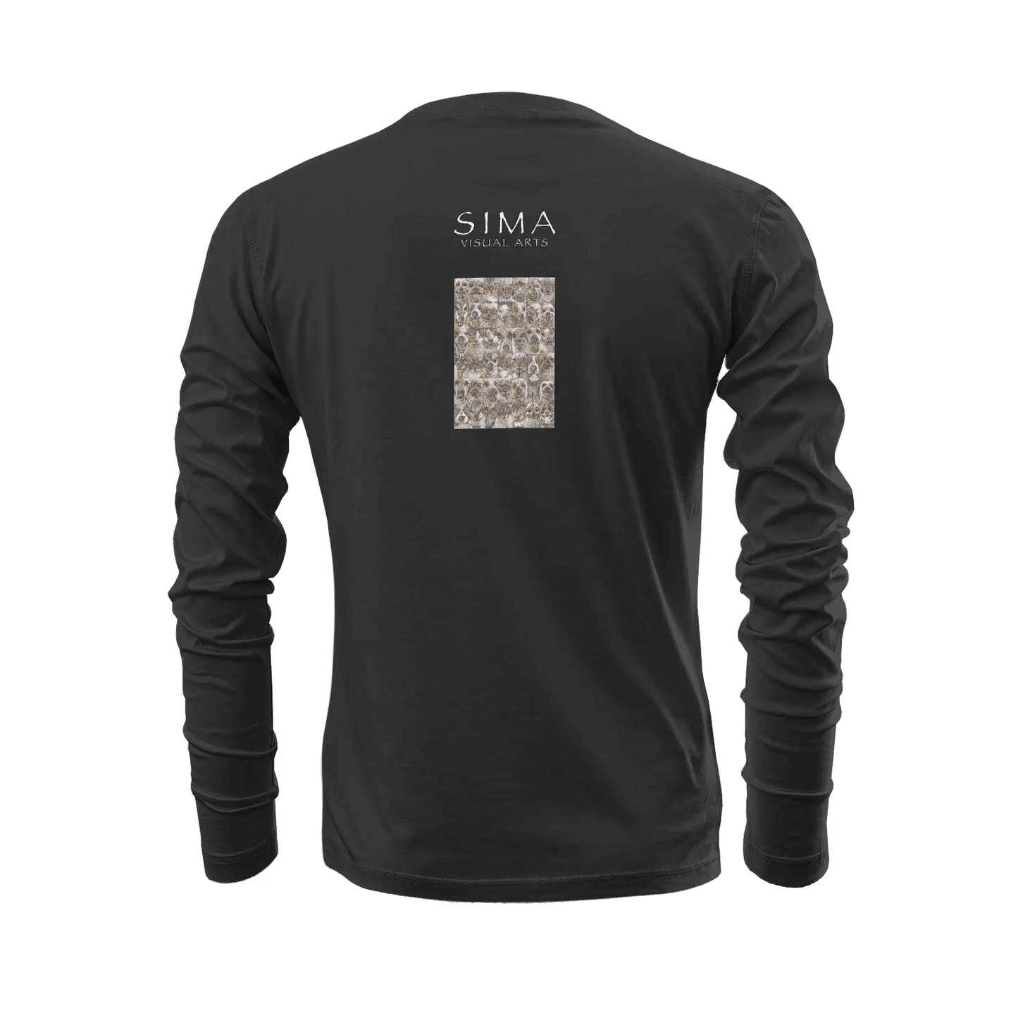 Black long sleeve t-shirt - Club 99 Printy6