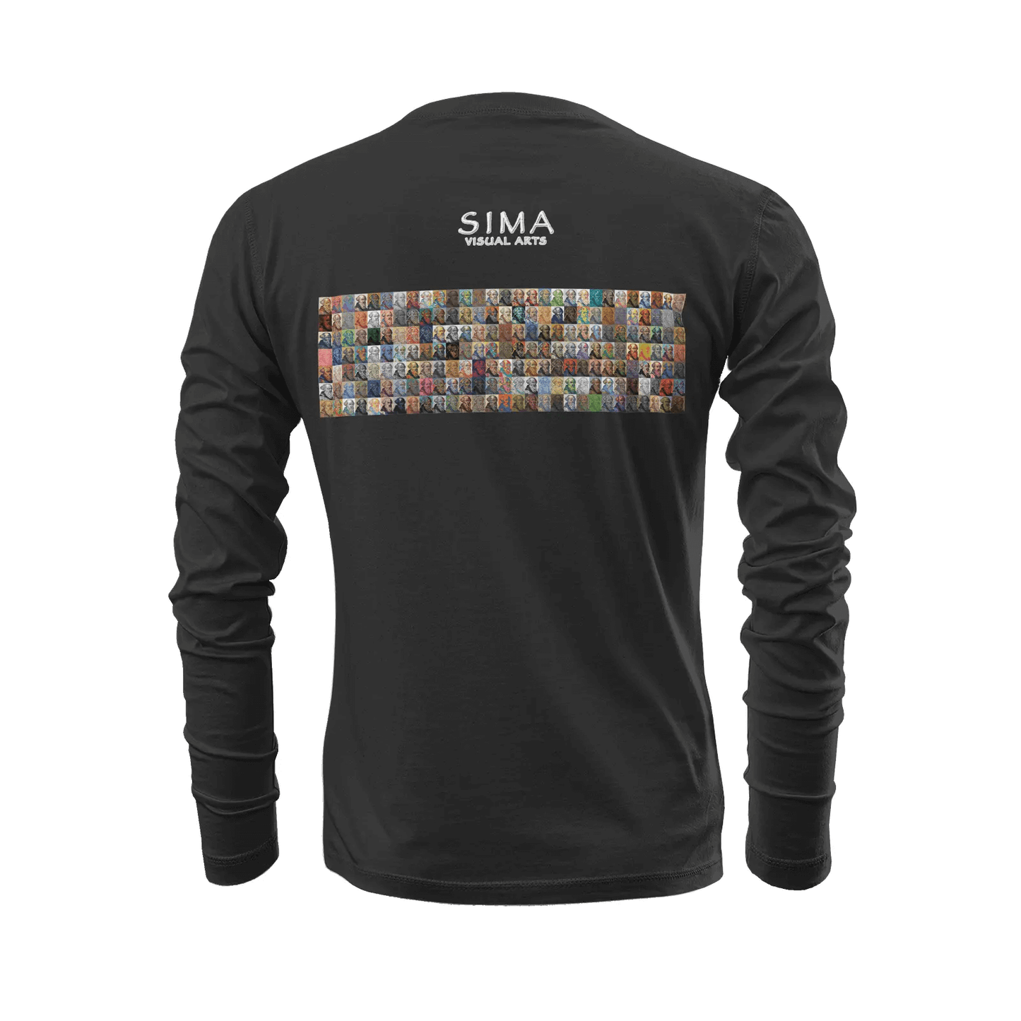 Black long sleeve t-shirt - Encore - Guido D'Arezzo Printy6