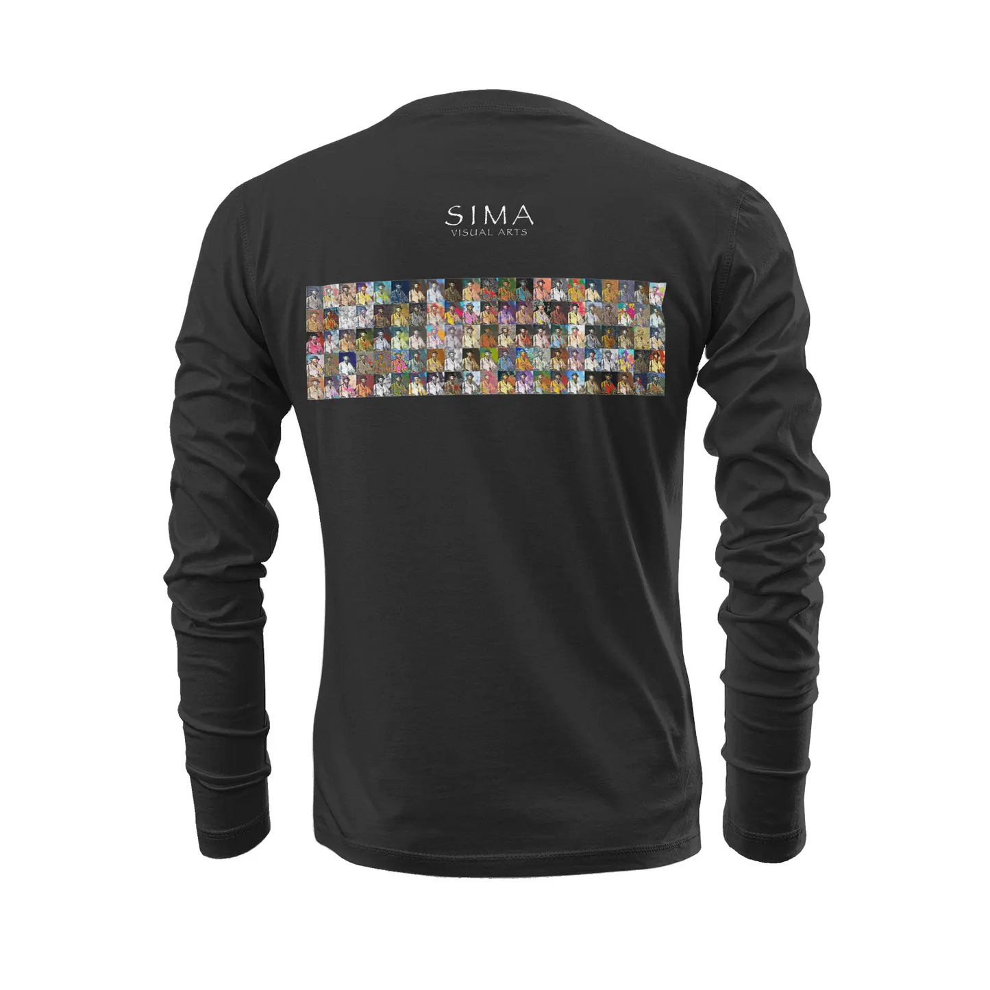 Black long sleeve t-shirt - School of painting - Edouard Manet Printy6