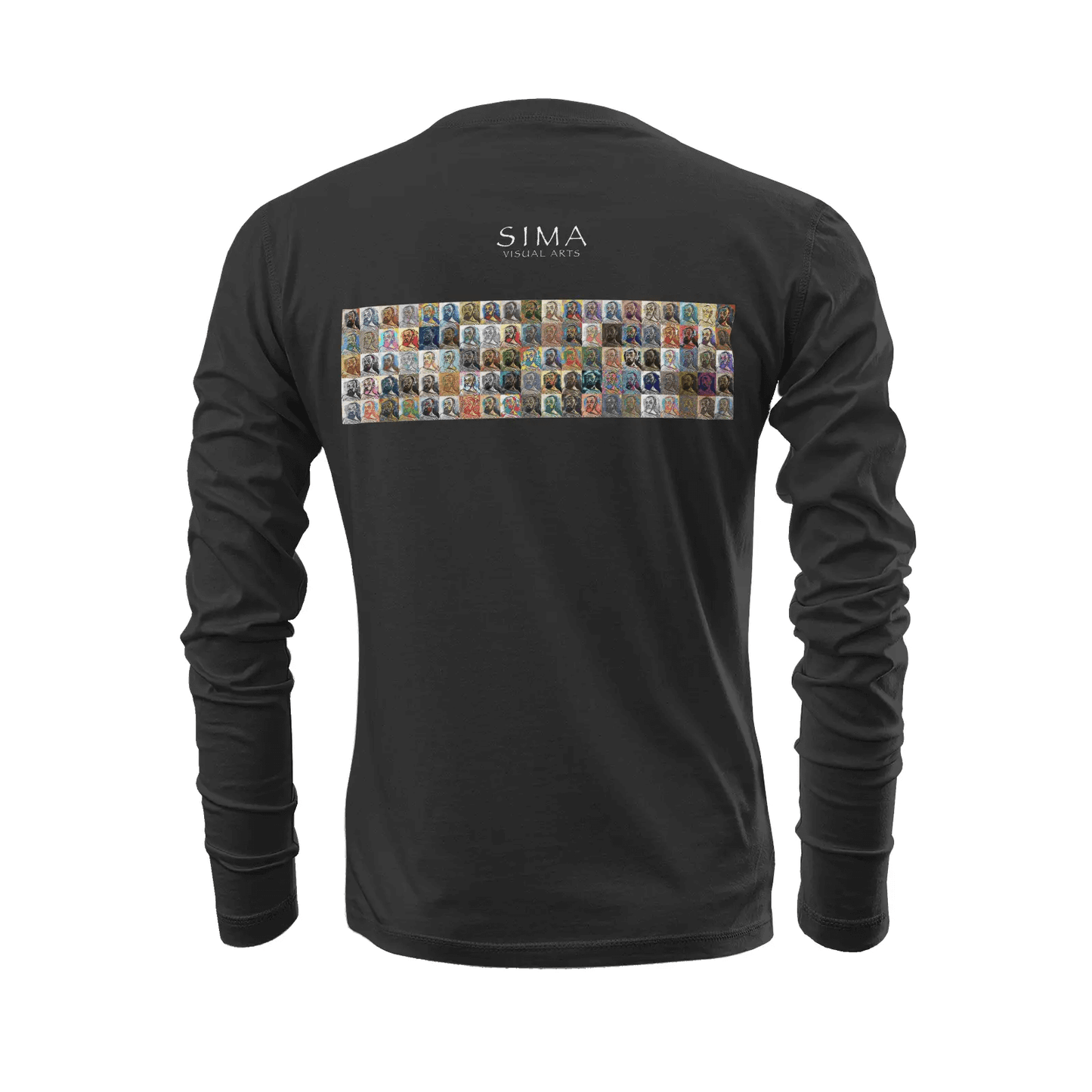 Black long sleeve t-shirt - School of painting - Henri Matisse Printy6