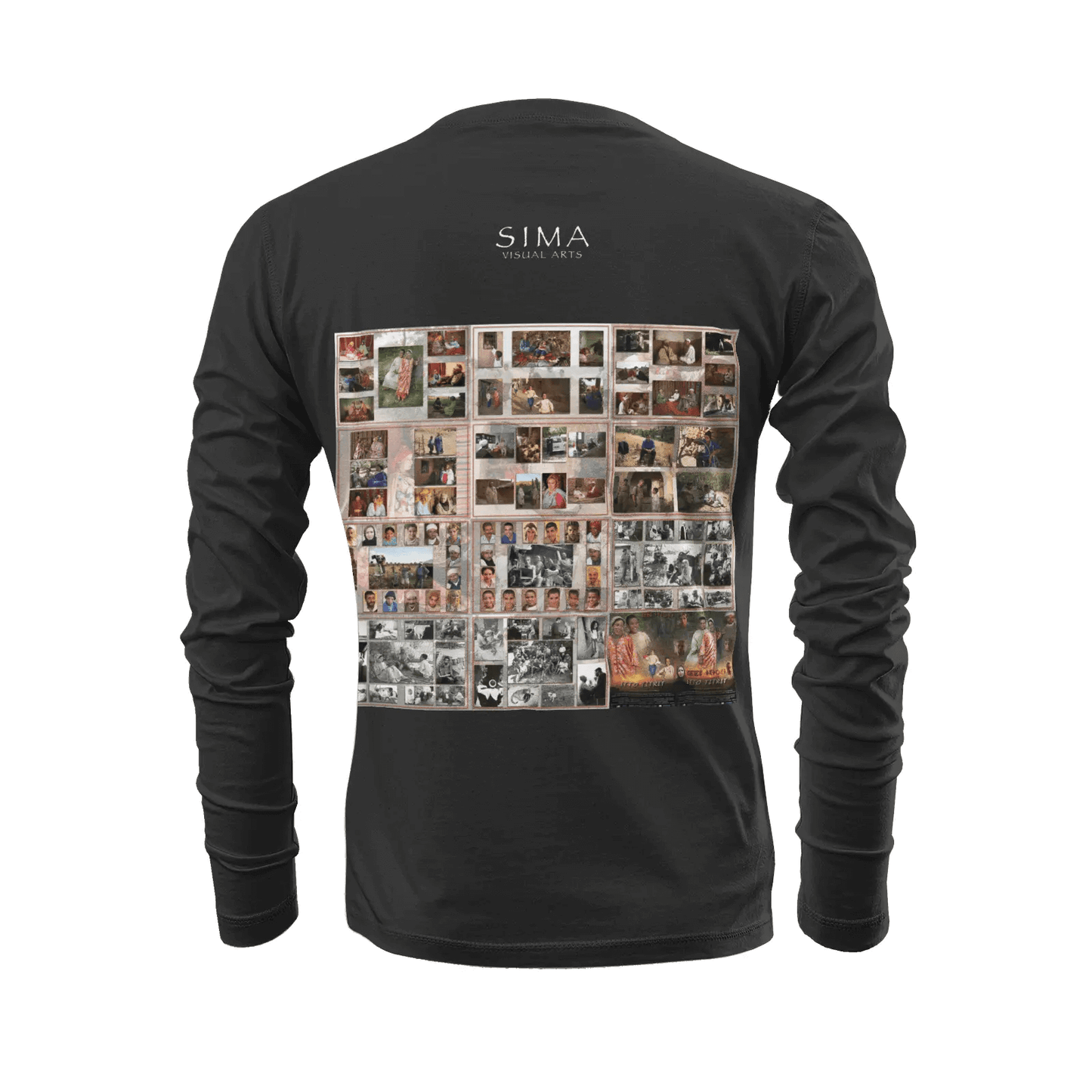 Black long sleeve t-shirt - Thagmatography - Itto Titrit (1) - Mohammed Oumouloud Abbazi Printy6