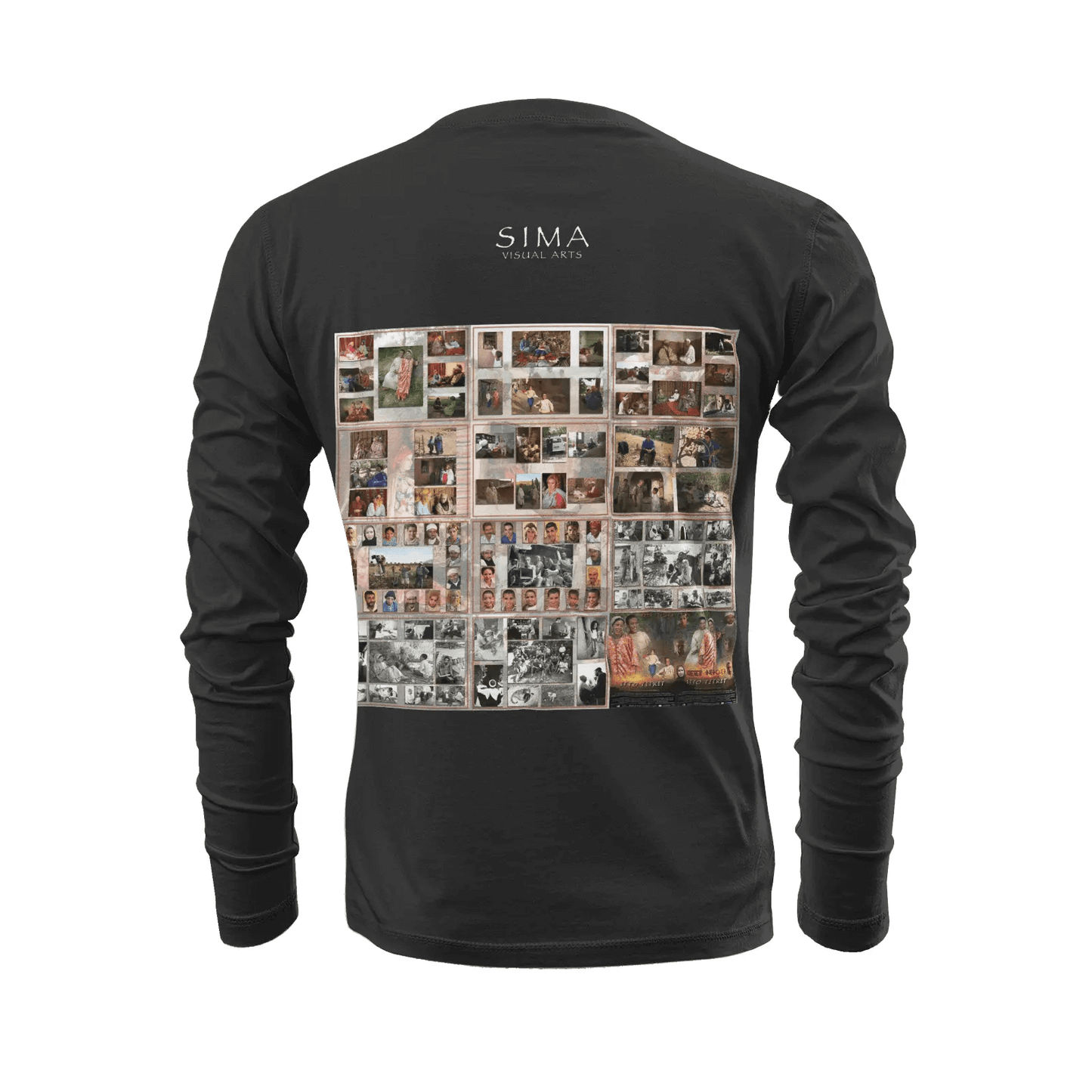 Black long sleeve t-shirt - Thagmatography - Itto Titrit (2) - Mohammed Oumouloud Abbazi Printy6