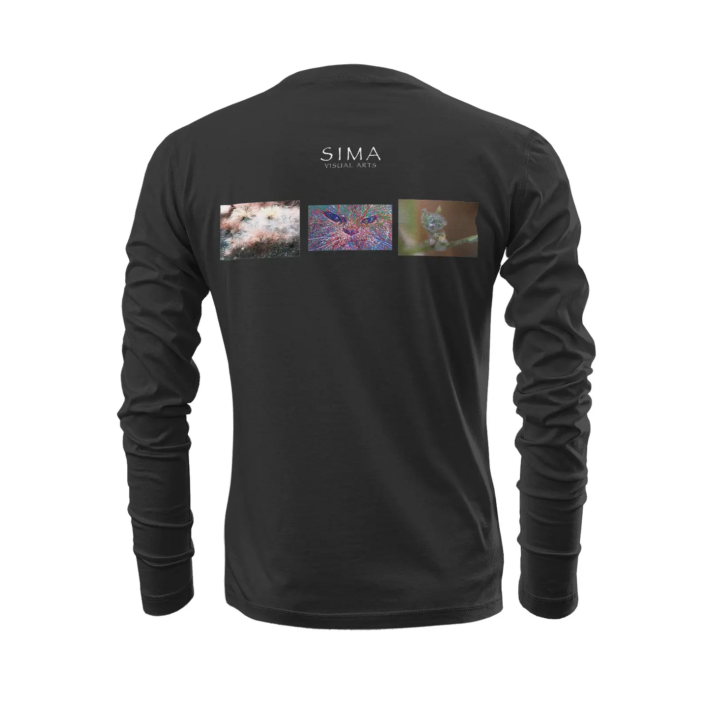 Black long sleeve t-shirt - The prophecy - USC Printy6