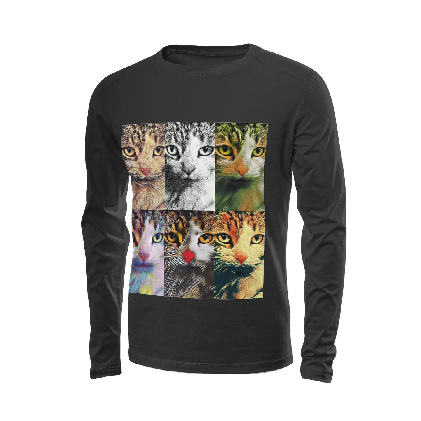 Black long sleeve t-shirt - The prophecy Printy6