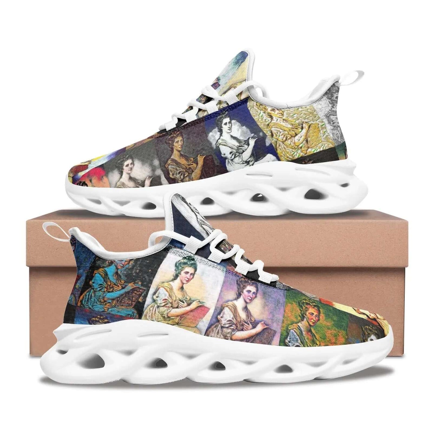 Bounce sneakers - School of painting - Angelica Kauffman Printy6