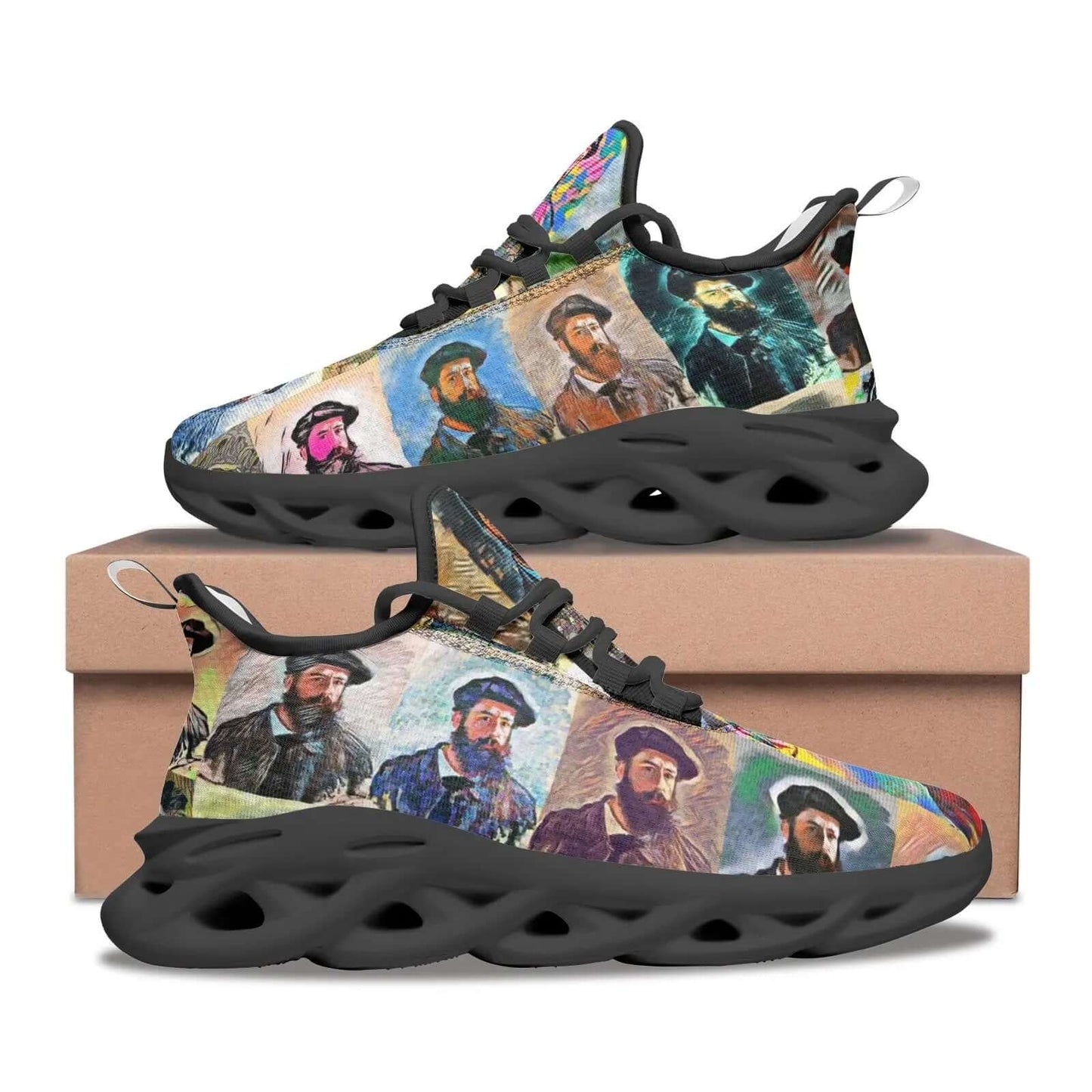 Bounce sneakers - School of painting - Claude Monet Printy6