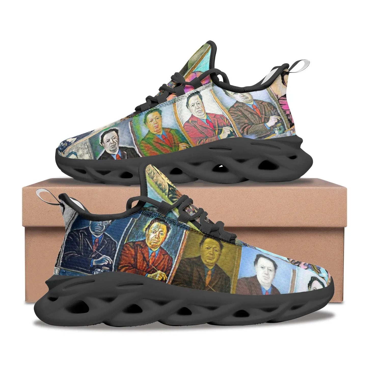 Bounce sneakers - School of painting - Diego Rivera Printy6