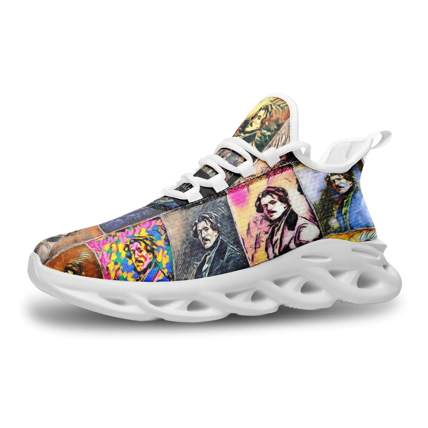 Bounce sneakers - School of painting - Eugene Delacroix Printy6