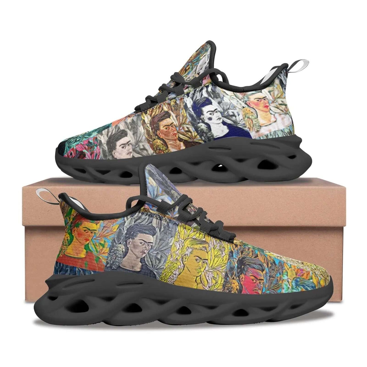 Bounce sneakers - School of painting - Frida Kahlo Printy6