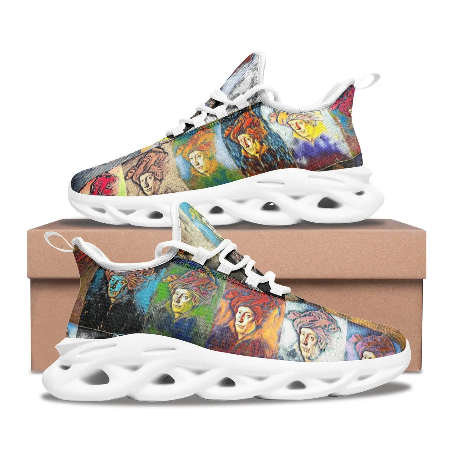 Bounce sneakers - School of painting - Jan Van Eyck Printy6