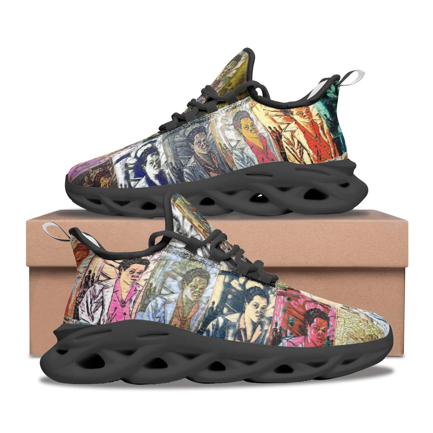 Bounce sneakers - School of painting - Lois Mailou Jones Printy6