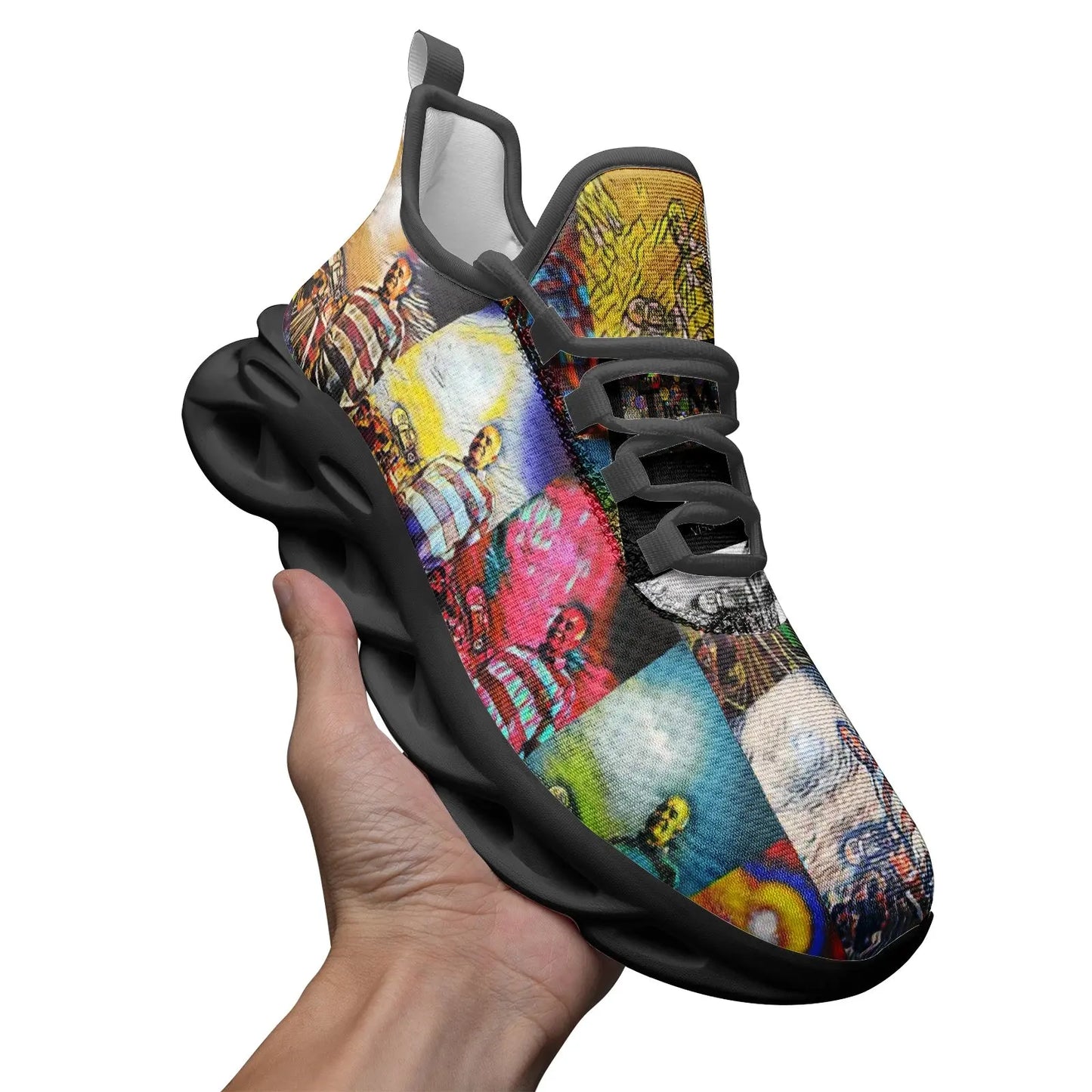 Bounce sneakers - School of painting - Mohammed Oumouloud Abbazi Printy6
