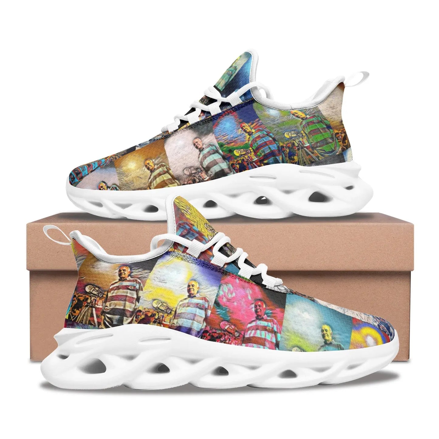 Bounce sneakers - School of painting - Mohammed Oumouloud Abbazi Printy6