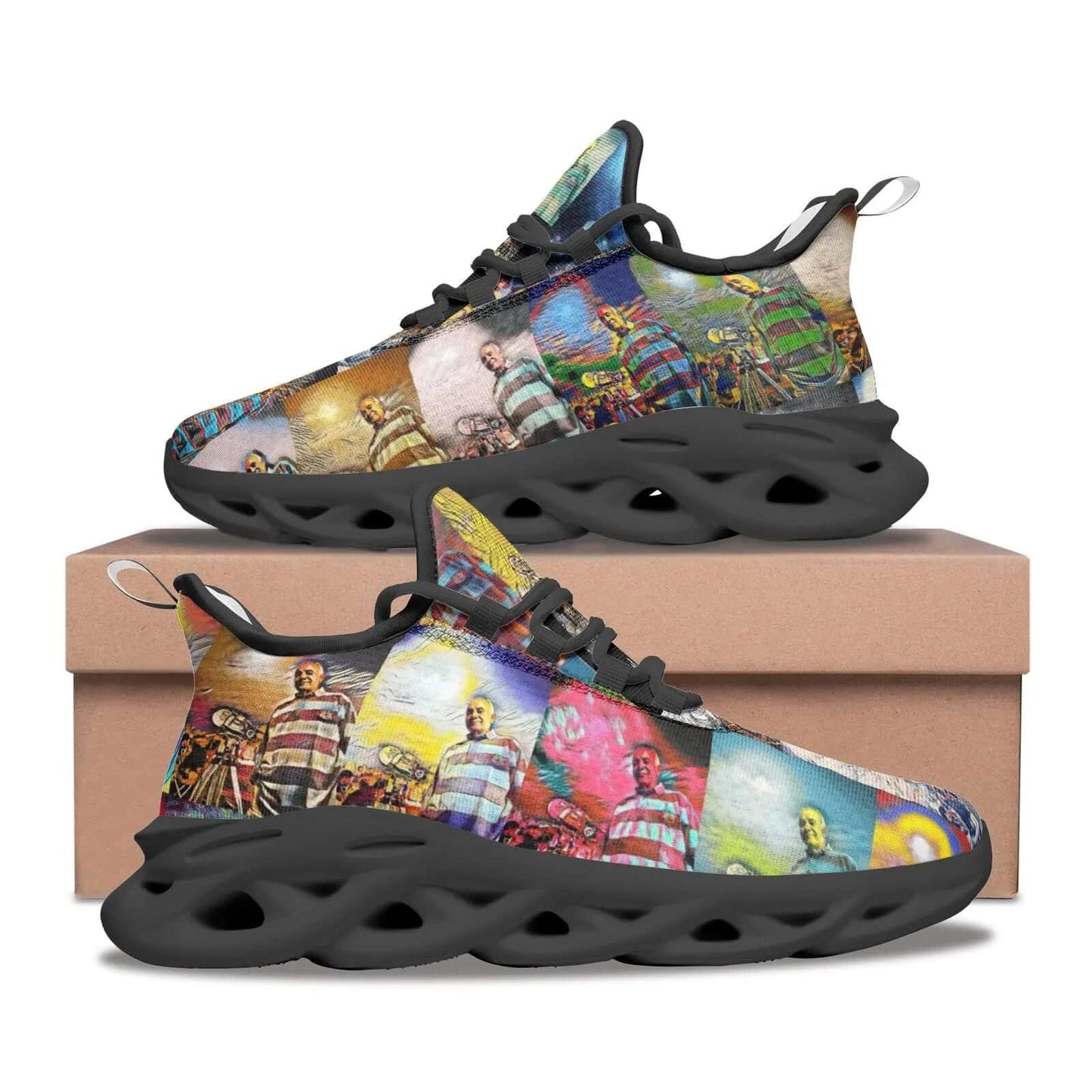 Bounce sneakers - School of painting - Mohammed Oumouloud Abbazi Printy6